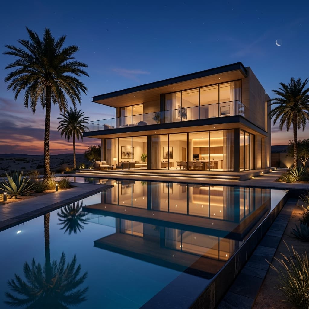 Luxury properties background